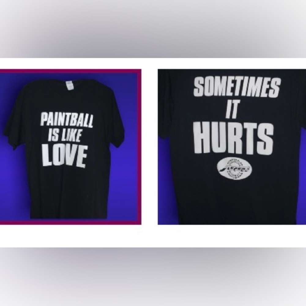 NEW Paintball is like love, sometimes it hurts​